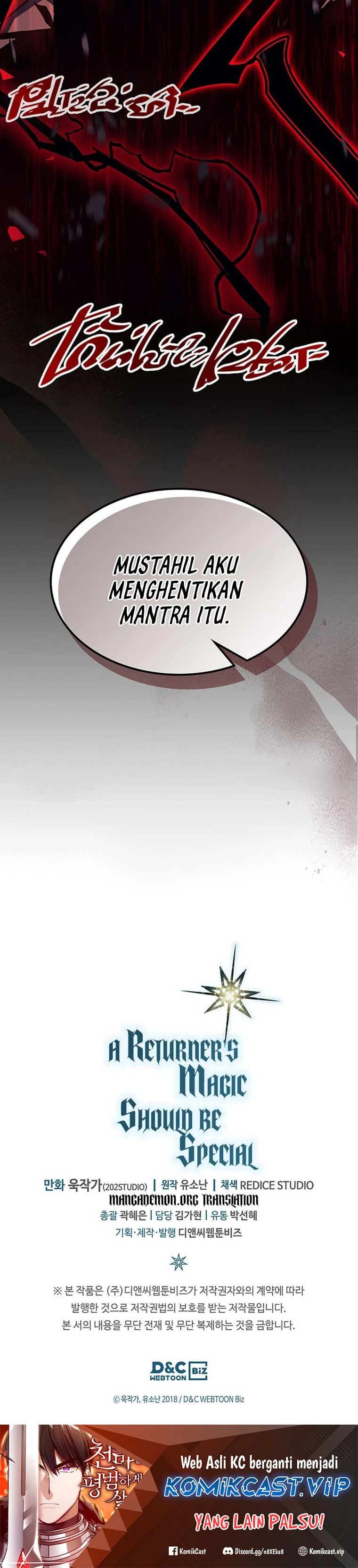 Halaman 39 — A Returner's Magic Should Be Special Chapter 232