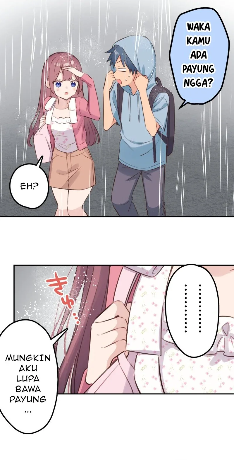Halaman 7 — Waka-chan Is Flirty Again Chapter 206