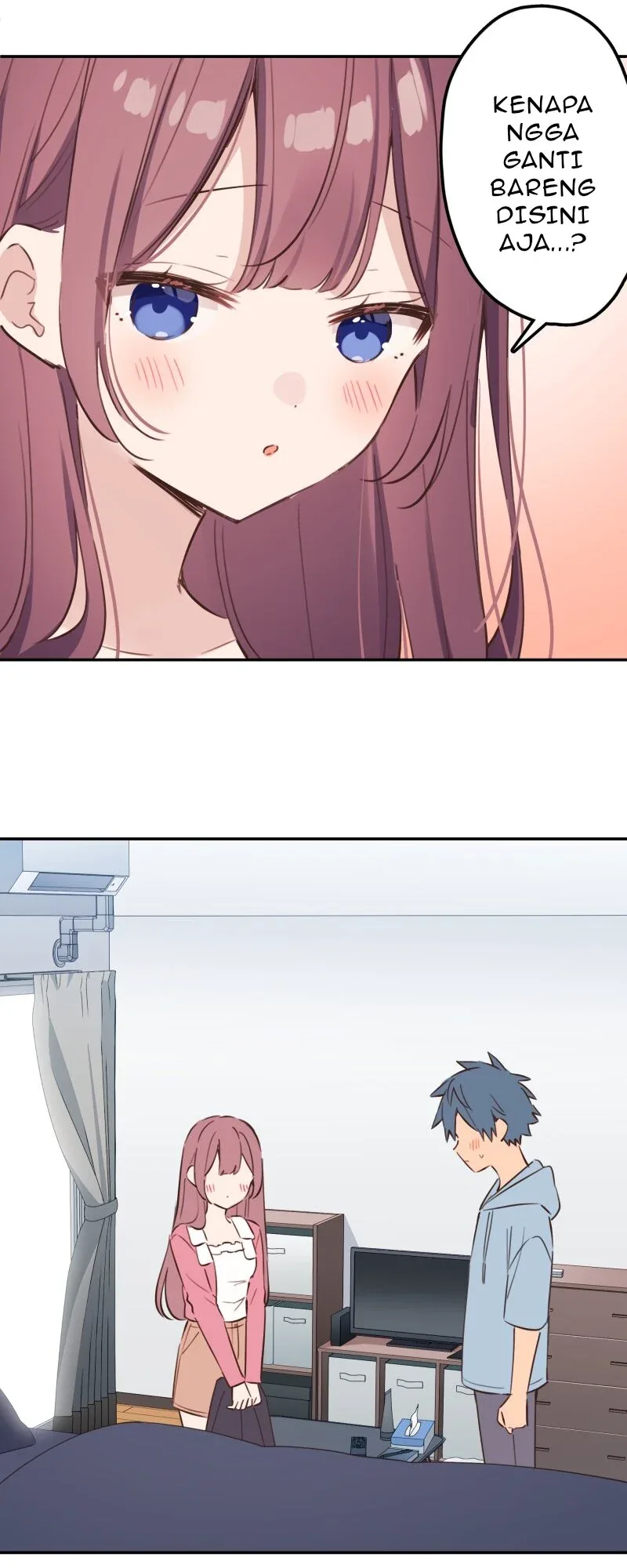 Halaman 12 — Waka-chan Is Flirty Again Chapter 206