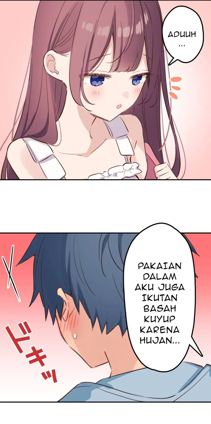 Halaman 15 — Waka-chan Is Flirty Again Chapter 206
