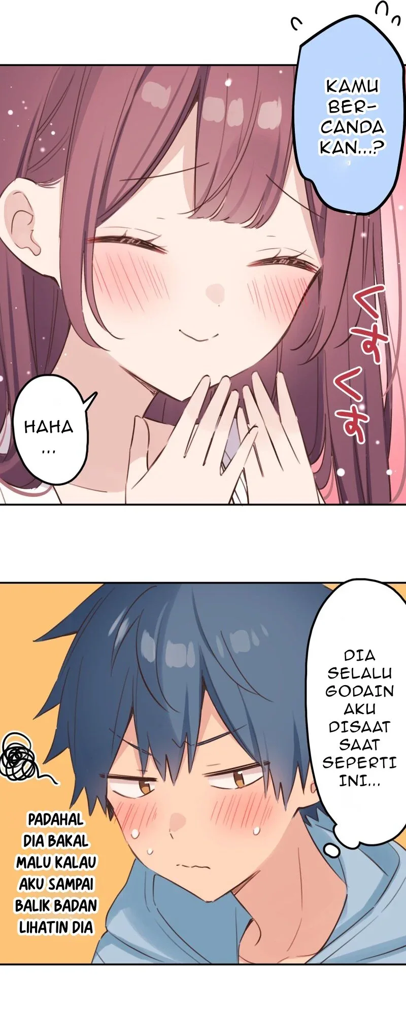 Halaman 17 — Waka-chan Is Flirty Again Chapter 206