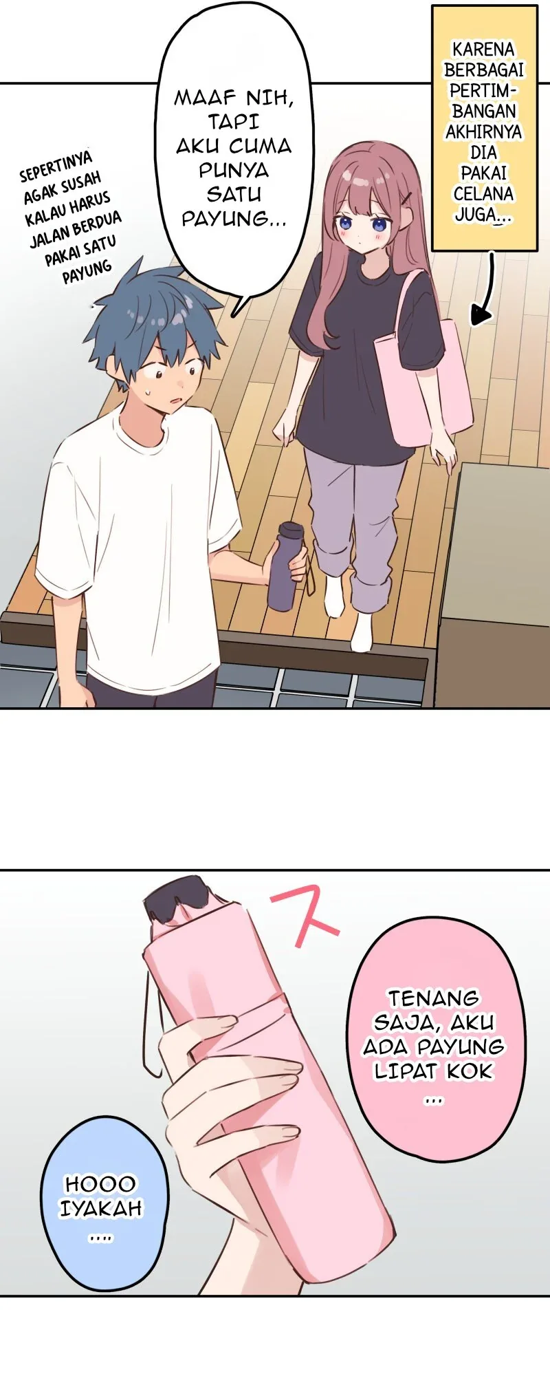 Halaman 28 — Waka-chan Is Flirty Again Chapter 206