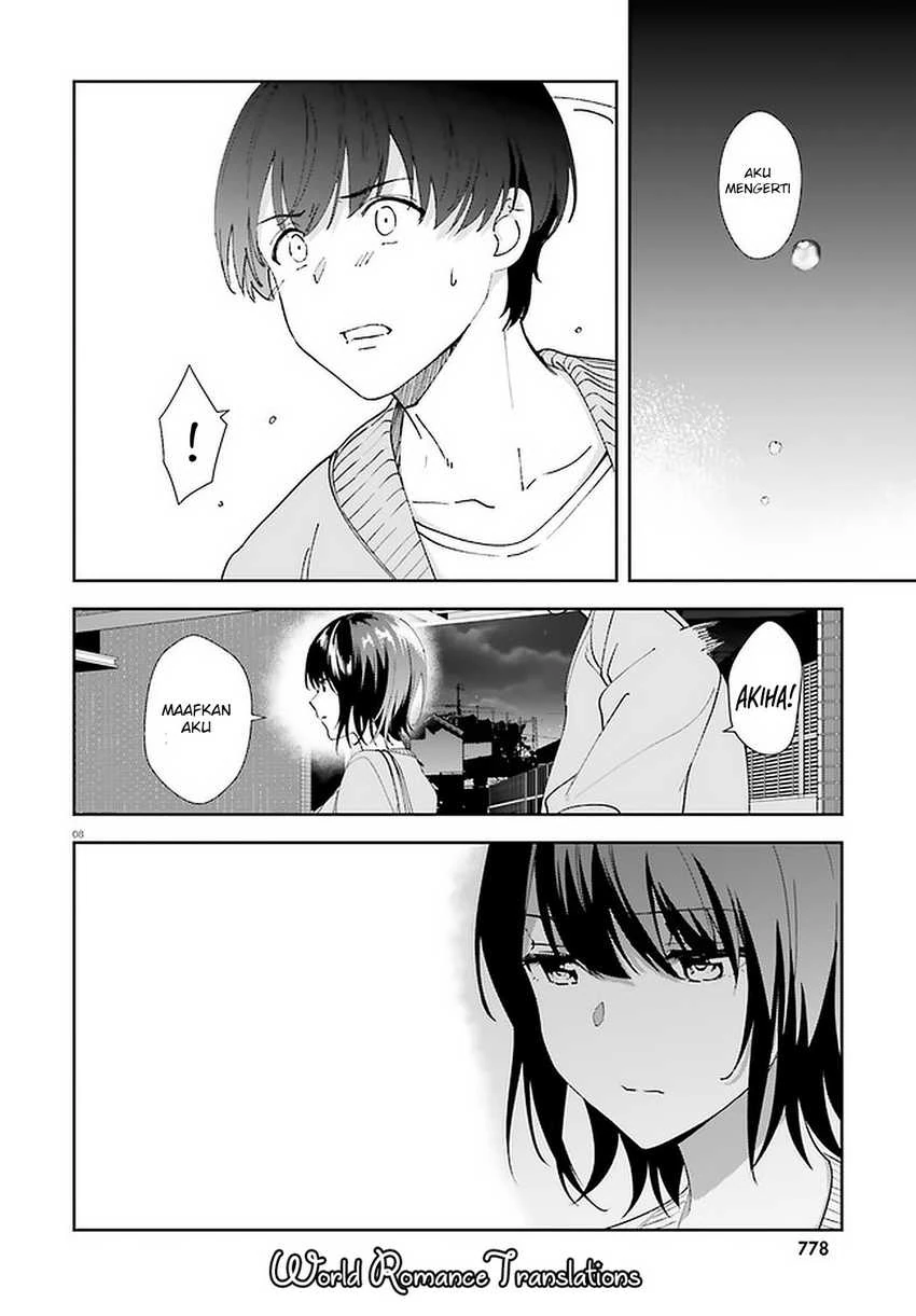 Halaman 8 — Sankaku no Kyori wa Kagirinai Zero Chapter 13