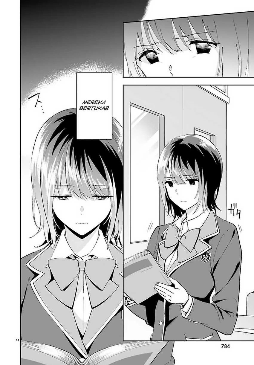 Halaman 14 — Sankaku no Kyori wa Kagirinai Zero Chapter 13
