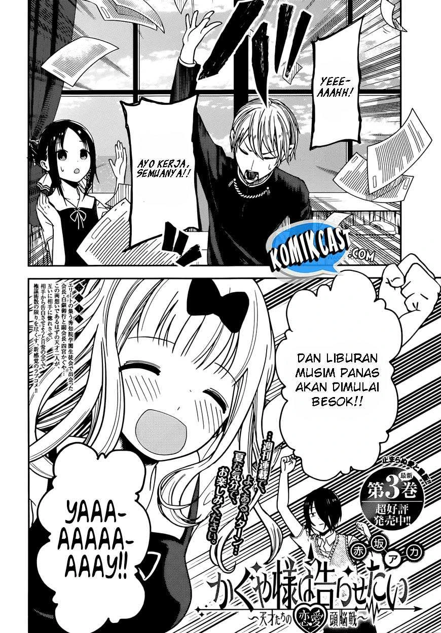 Halaman 3 — Kaguya-sama wa Kokurasetai: Tensai-tachi no Renai Zunousen Chapter 40