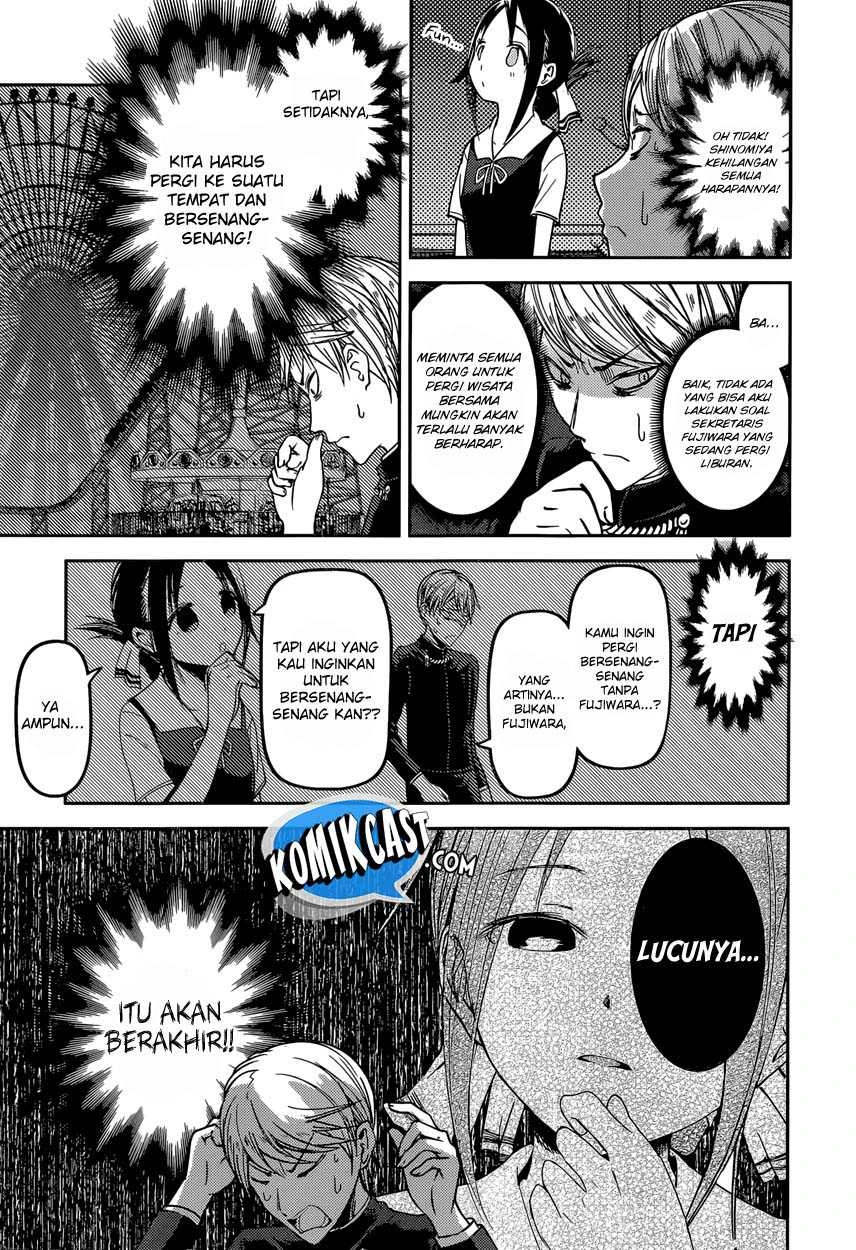 Halaman 10 — Kaguya-sama wa Kokurasetai: Tensai-tachi no Renai Zunousen Chapter 40