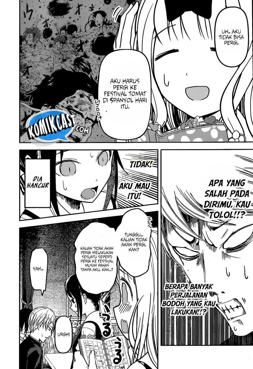 Halaman 14 — Kaguya-sama wa Kokurasetai: Tensai-tachi no Renai Zunousen Chapter 40