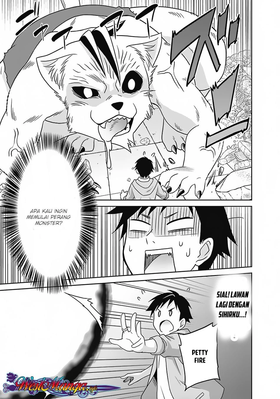 Halaman 10 — Saikyou no Shuzoku ga Ningen Datta Ken Chapter 17