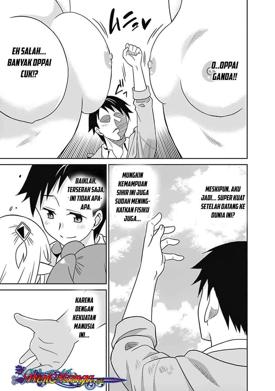 Halaman 16 — Saikyou no Shuzoku ga Ningen Datta Ken Chapter 17