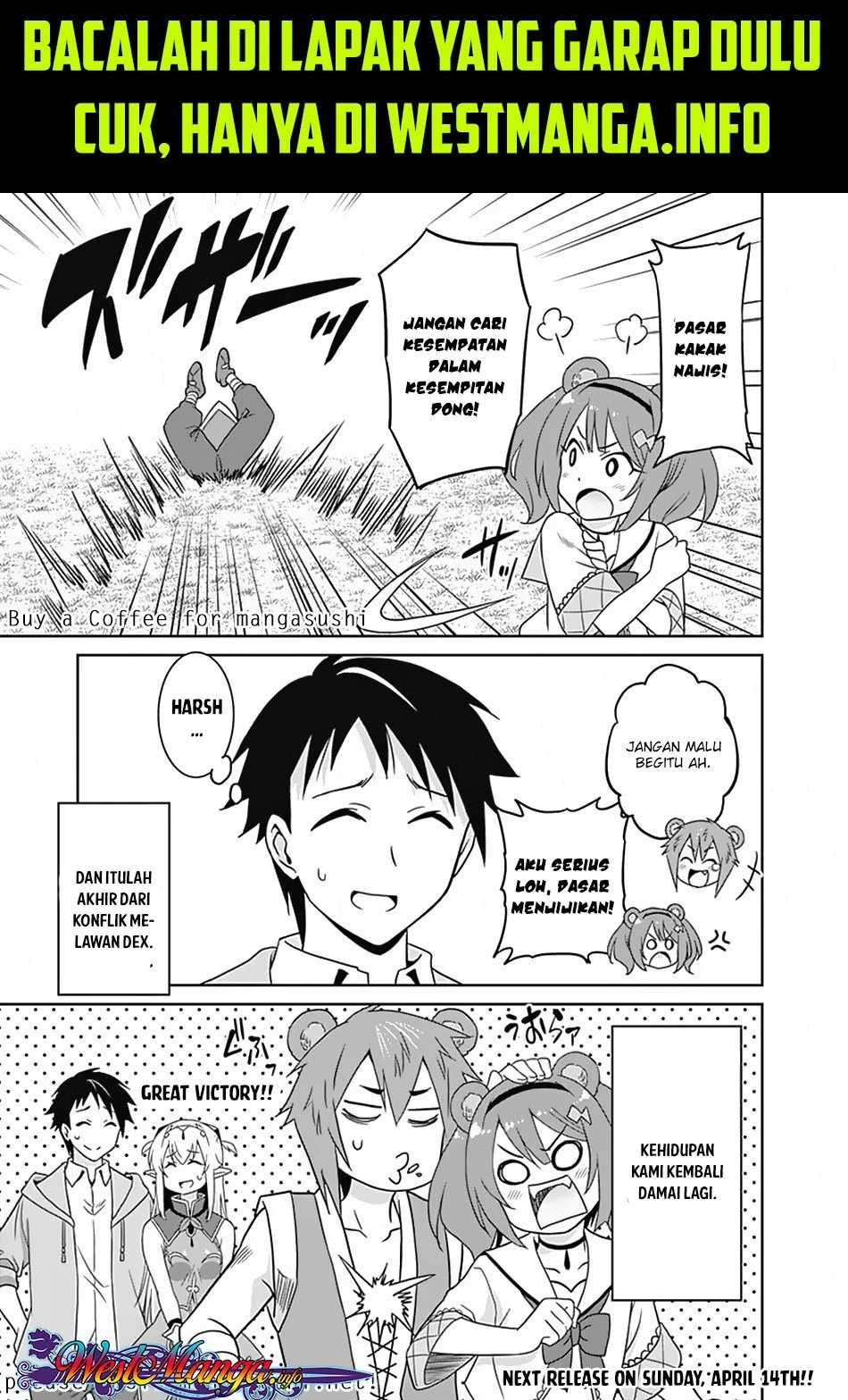 Halaman 18 — Saikyou no Shuzoku ga Ningen Datta Ken Chapter 17