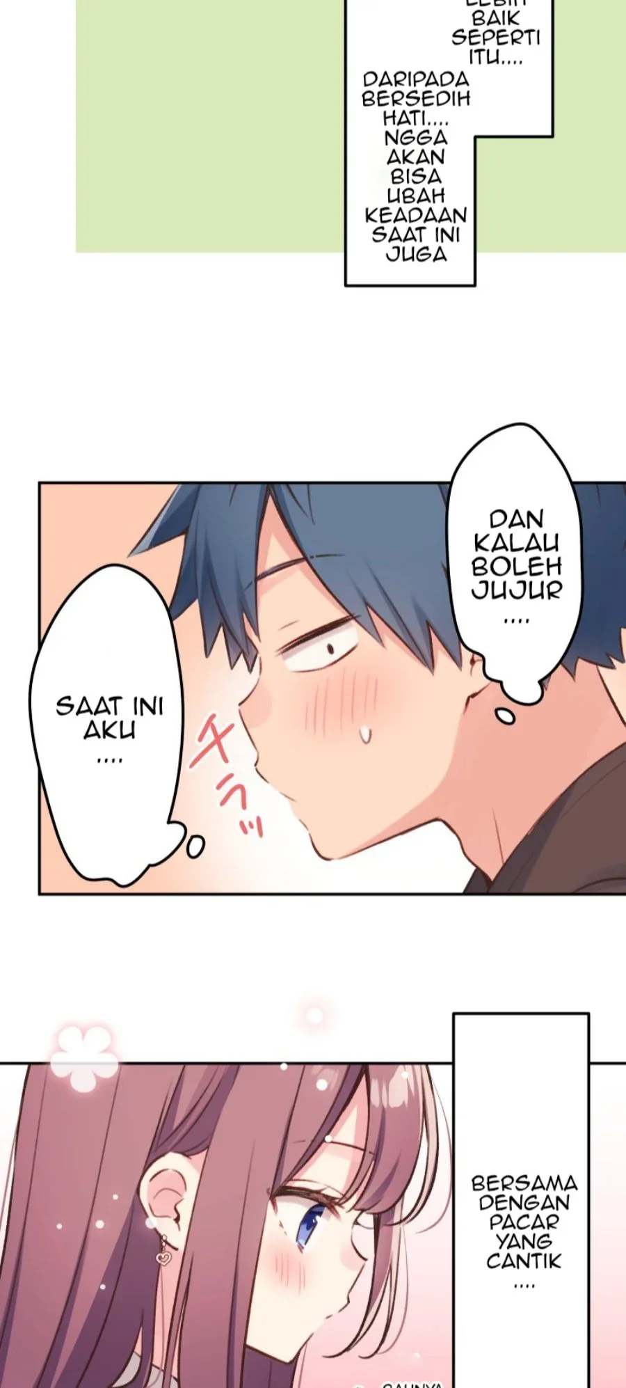 Halaman 6 — Waka-chan Is Flirty Again Chapter 105