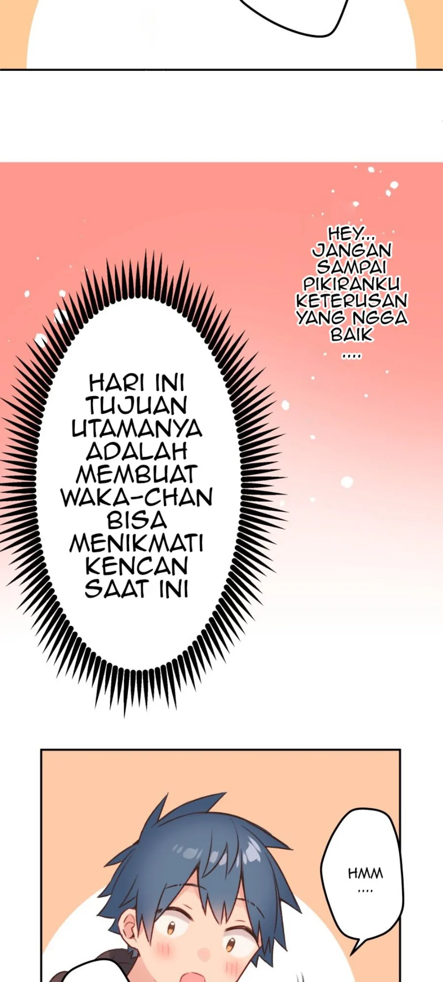 Halaman 11 — Waka-chan Is Flirty Again Chapter 105