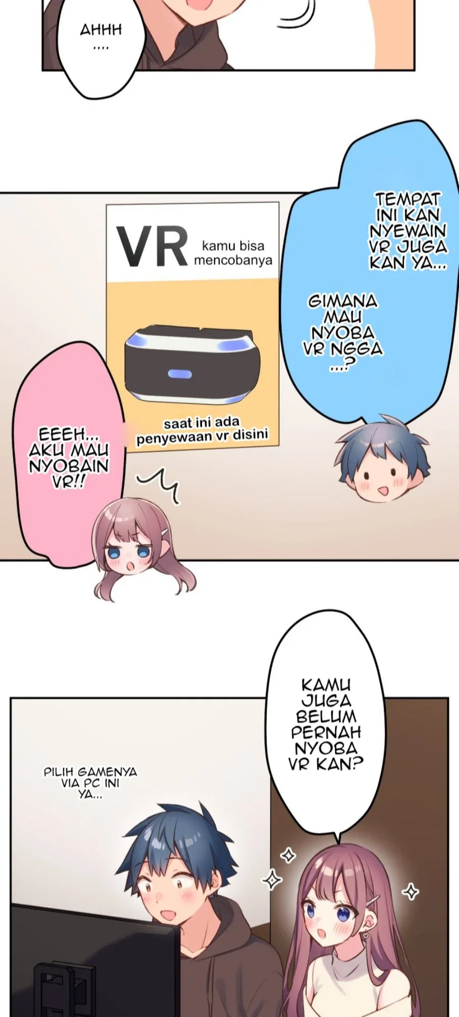 Halaman 12 — Waka-chan Is Flirty Again Chapter 105