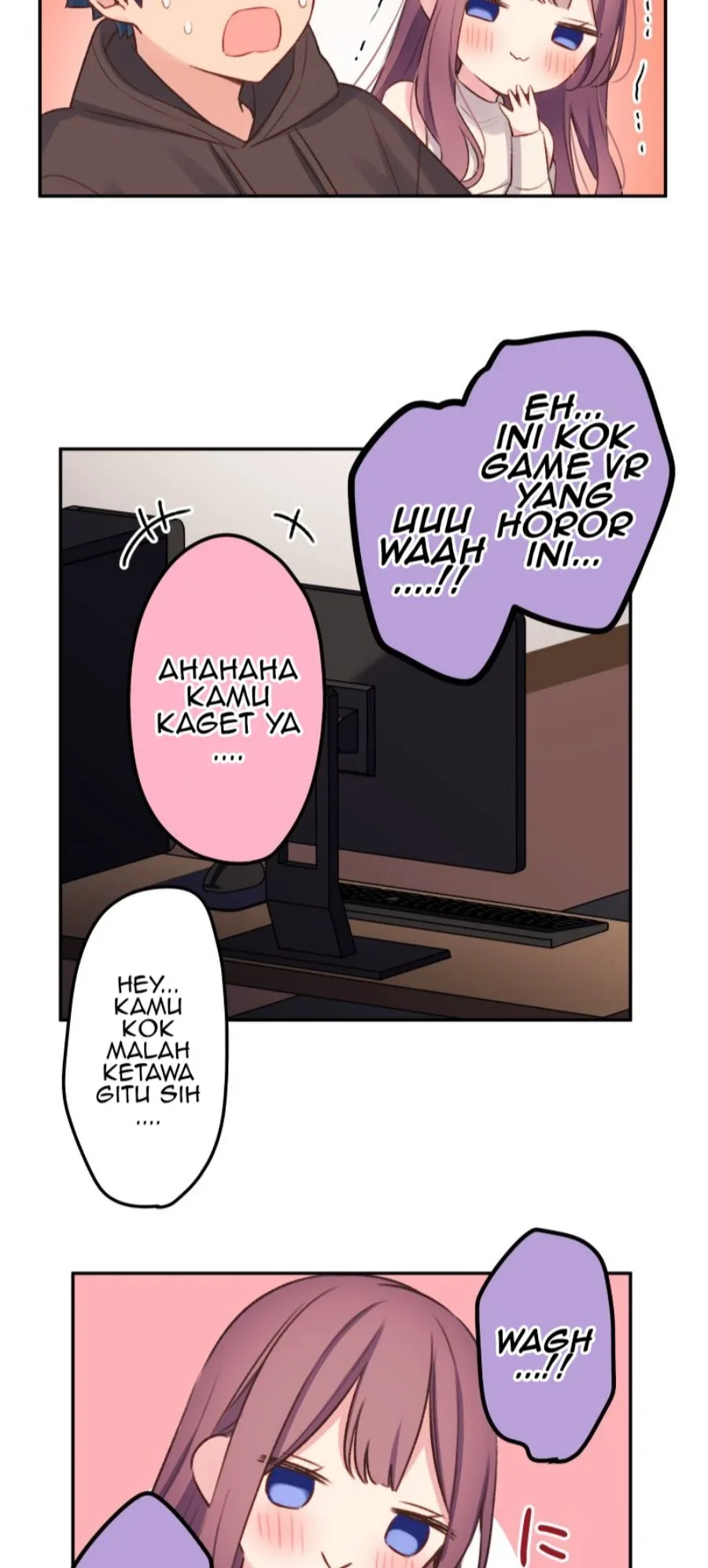 Halaman 16 — Waka-chan Is Flirty Again Chapter 105