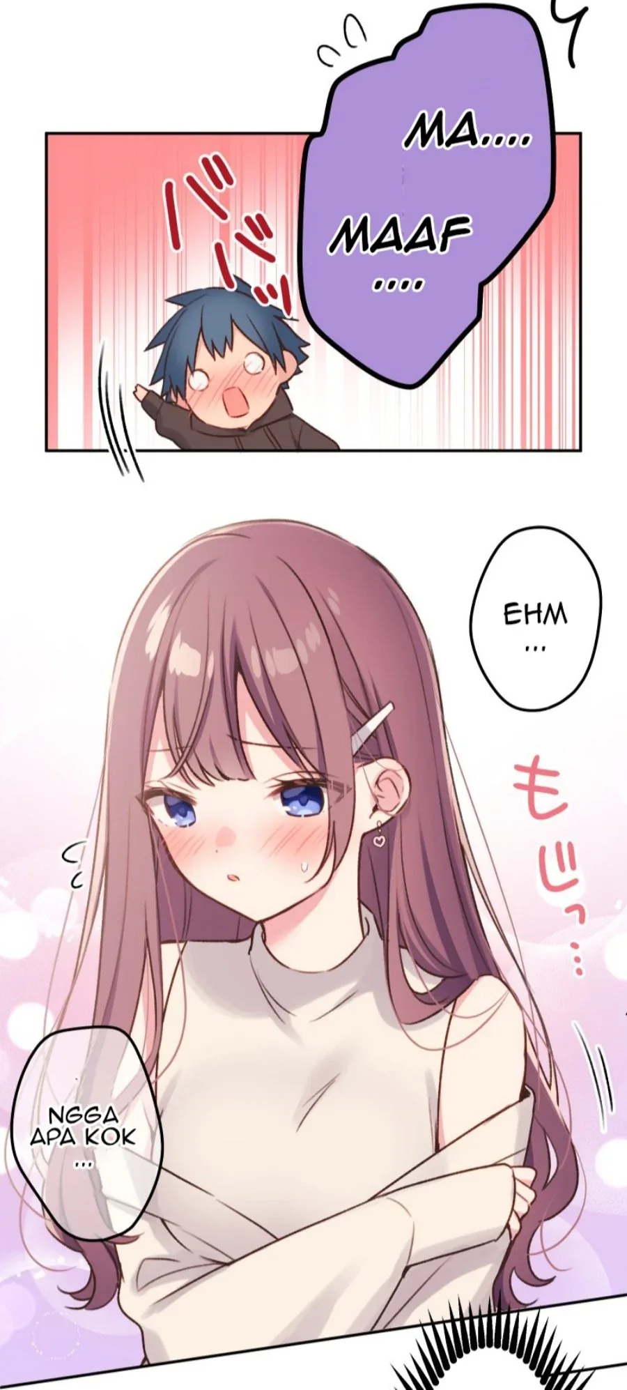 Halaman 22 — Waka-chan Is Flirty Again Chapter 105