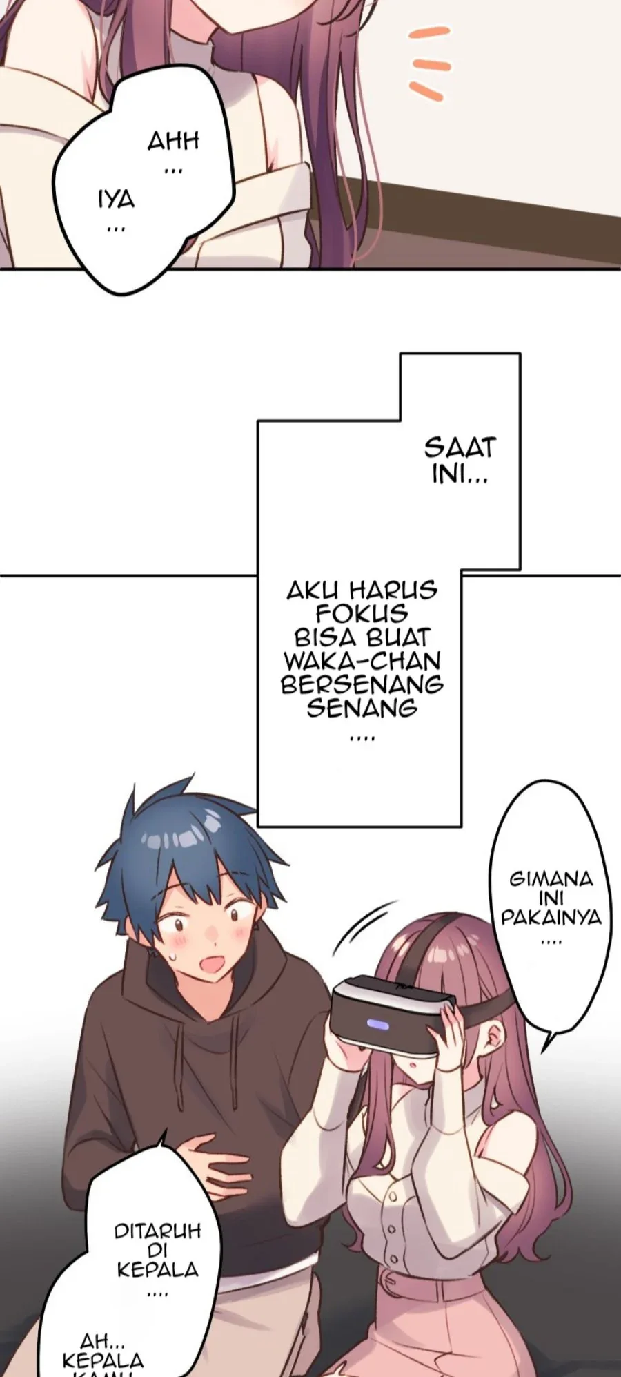 Halaman 25 — Waka-chan Is Flirty Again Chapter 105