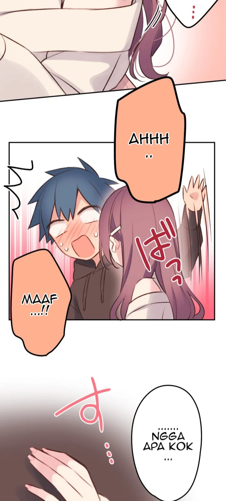 Halaman 34 — Waka-chan Is Flirty Again Chapter 105
