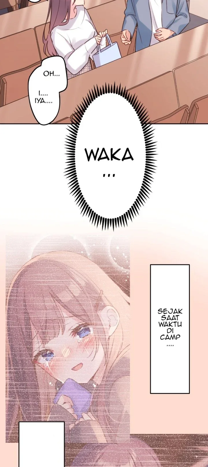 Halaman 5 — Waka-chan Is Flirty Again Chapter 90