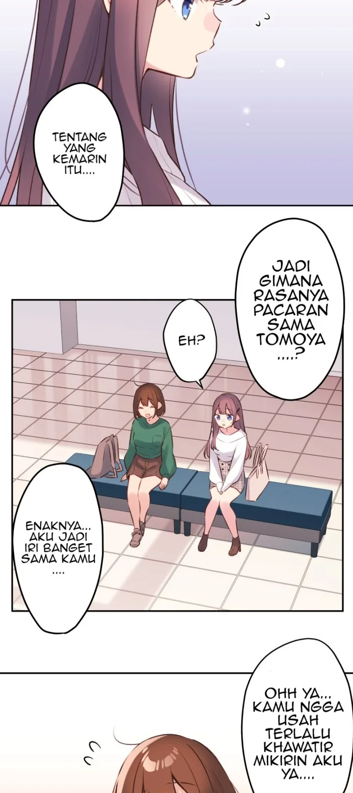 Halaman 17 — Waka-chan Is Flirty Again Chapter 90