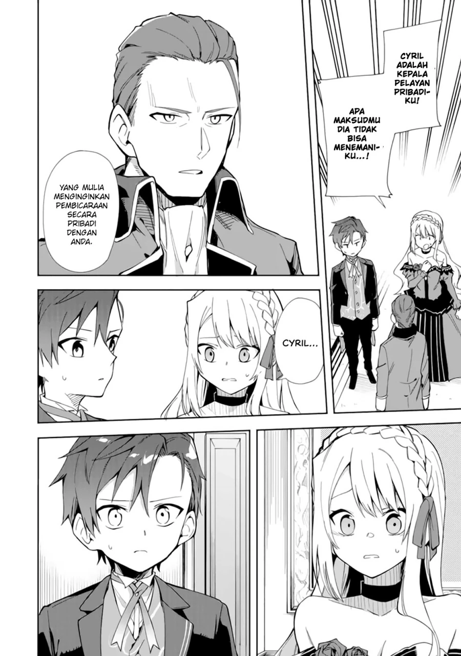 Halaman 9 — Akuyaku Reijou no Shitsuji-sama: Hametsu Flag wa Ore ga Tsubusasete Itadakimasu Chapter 15