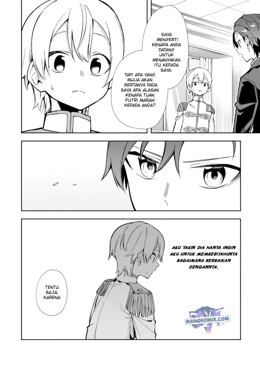 Halaman 19 — Akuyaku Reijou no Shitsuji-sama: Hametsu Flag wa Ore ga Tsubusasete Itadakimasu Chapter 15