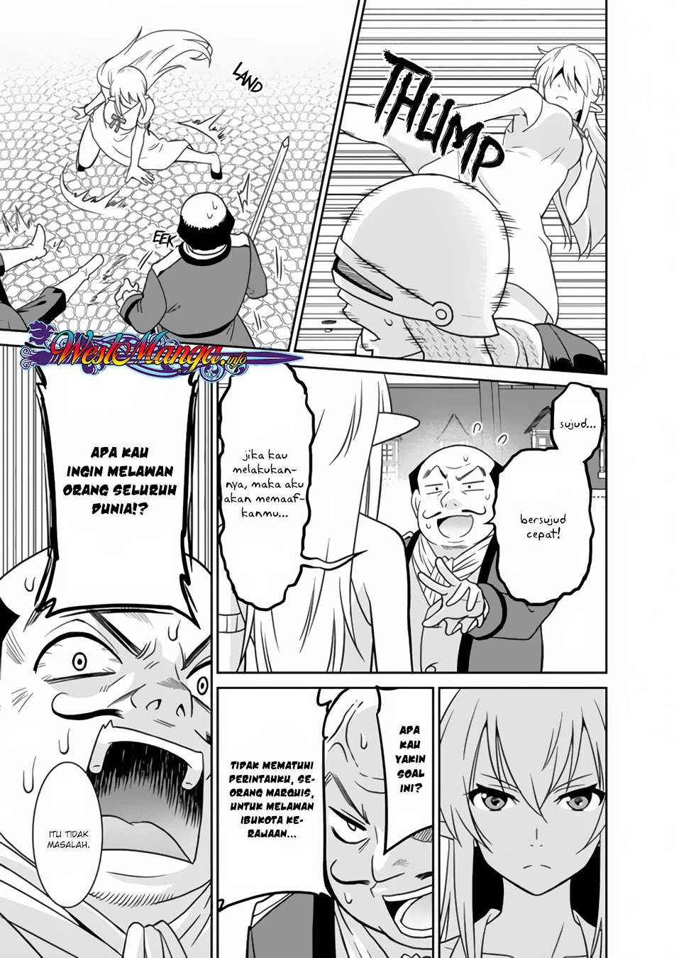 Halaman 9 — Saikyou no Shuzoku ga Ningen Datta Ken Chapter 22