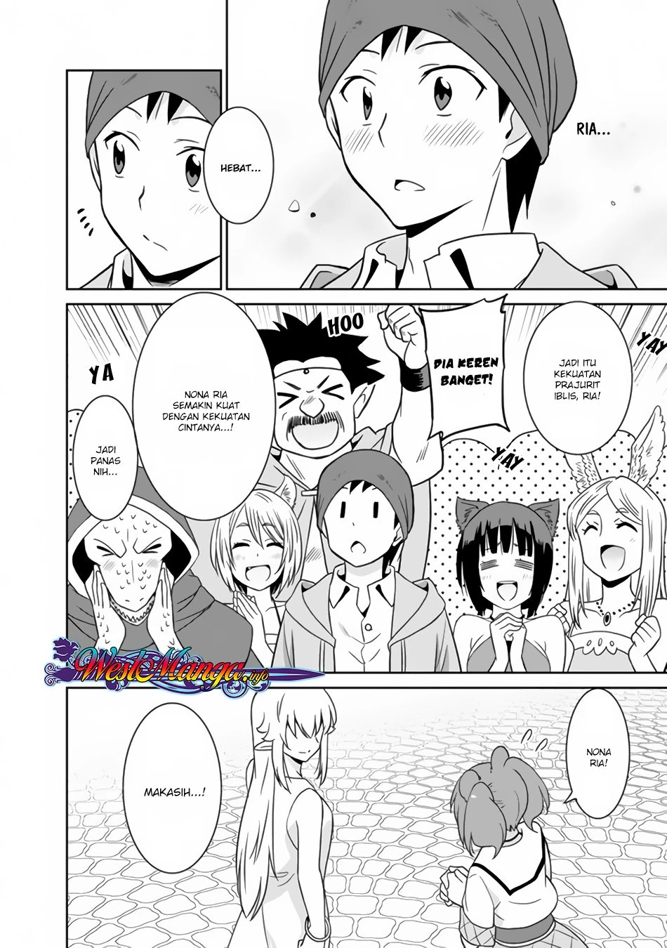Halaman 12 — Saikyou no Shuzoku ga Ningen Datta Ken Chapter 22