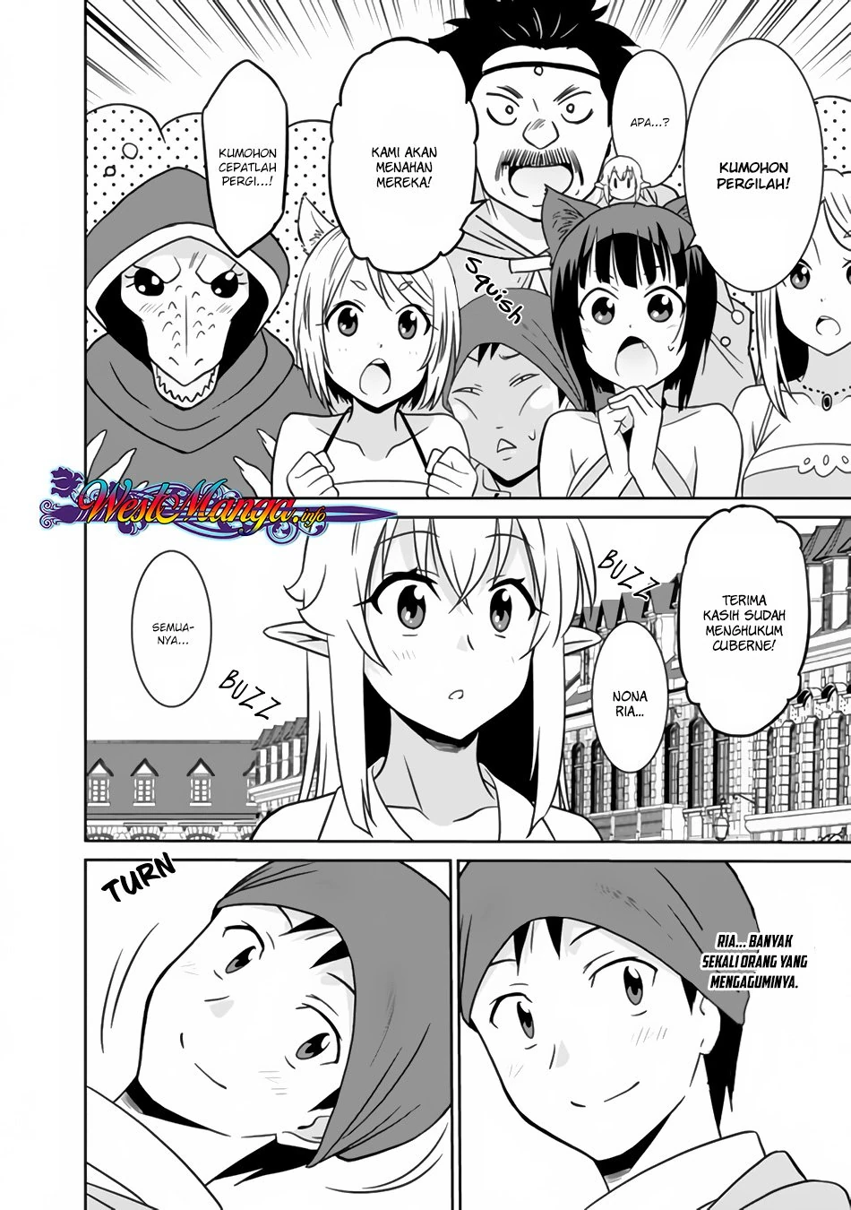 Halaman 14 — Saikyou no Shuzoku ga Ningen Datta Ken Chapter 22