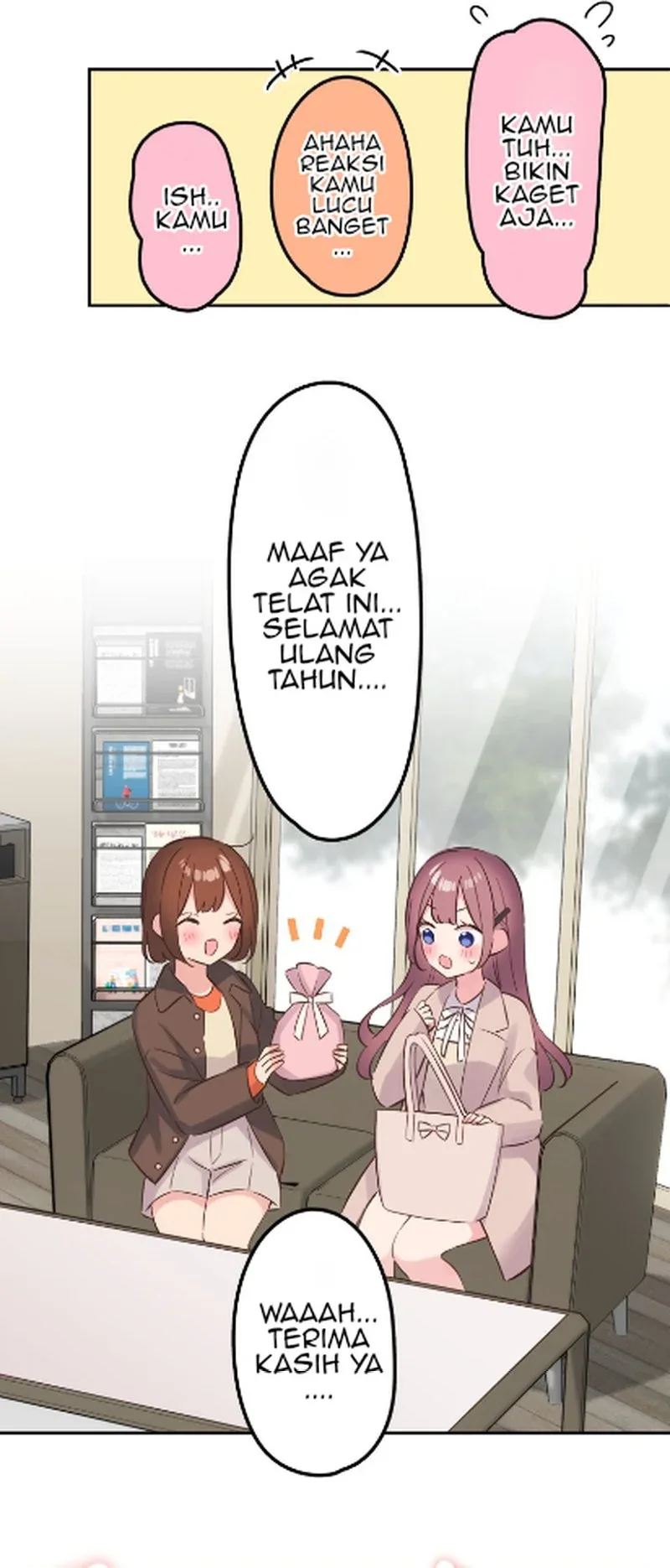 Halaman 6 — Waka-chan Is Flirty Again Chapter 147