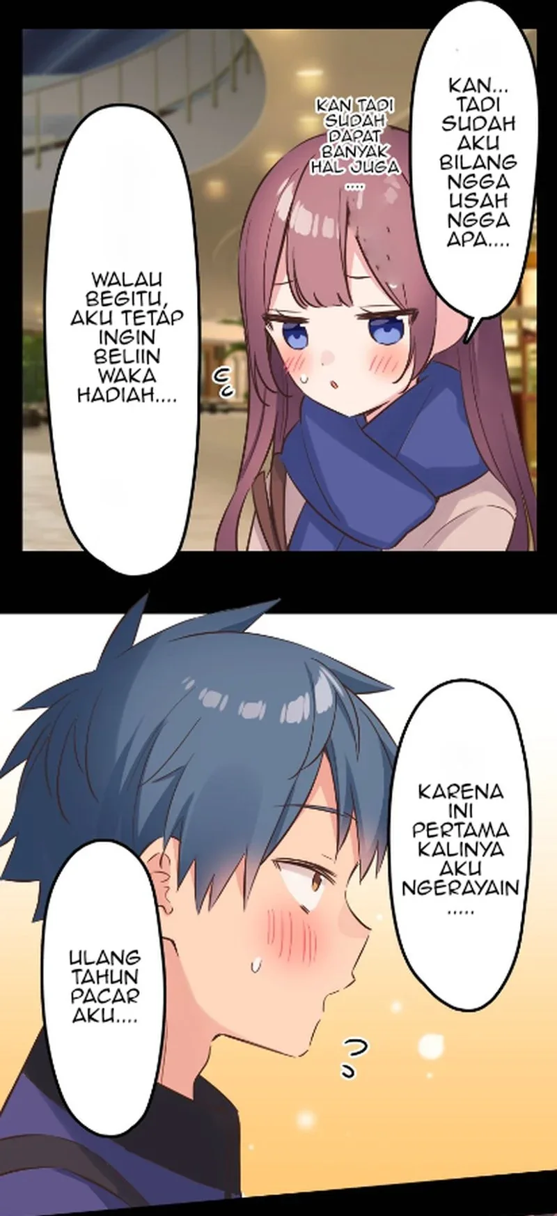 Halaman 11 — Waka-chan Is Flirty Again Chapter 147