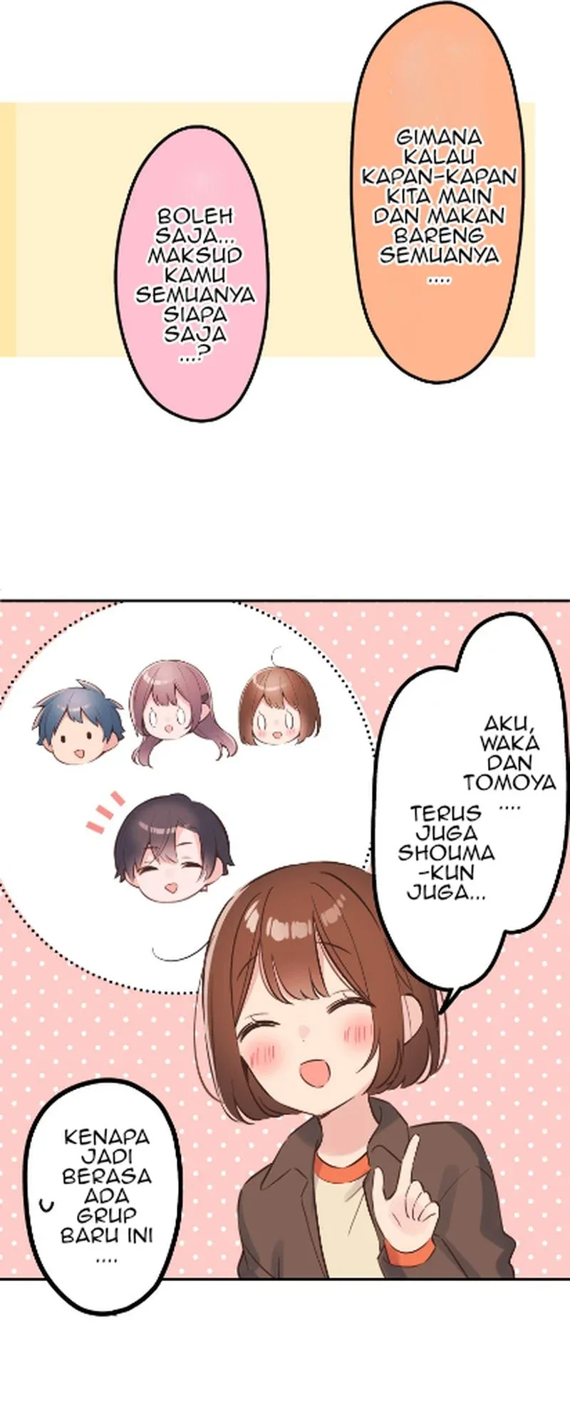 Halaman 14 — Waka-chan Is Flirty Again Chapter 147