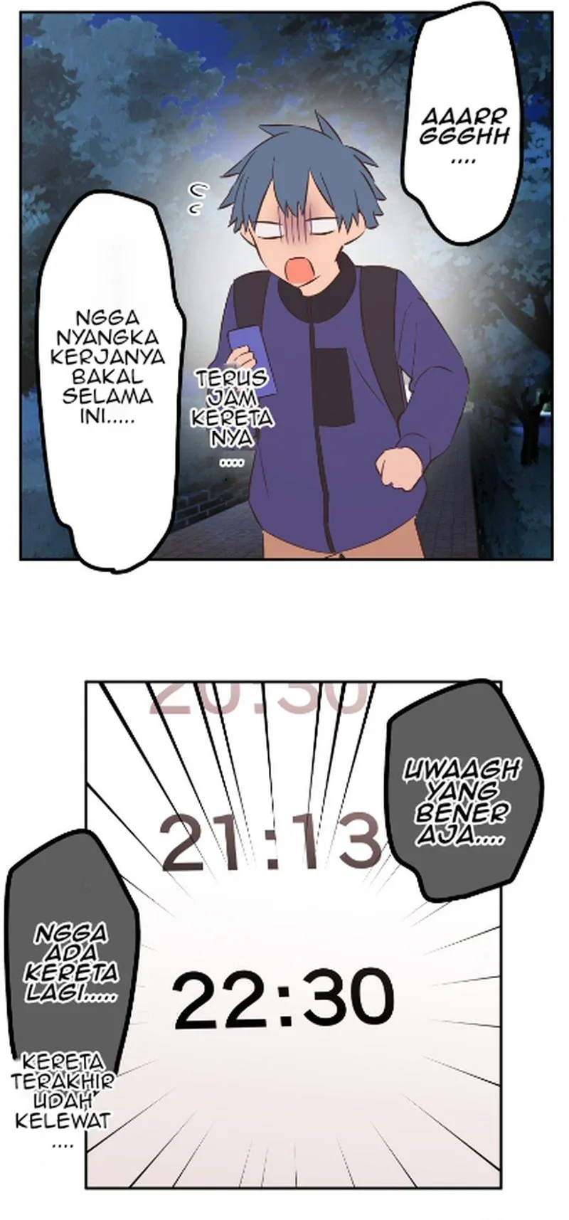 Halaman 33 — Waka-chan Is Flirty Again Chapter 147