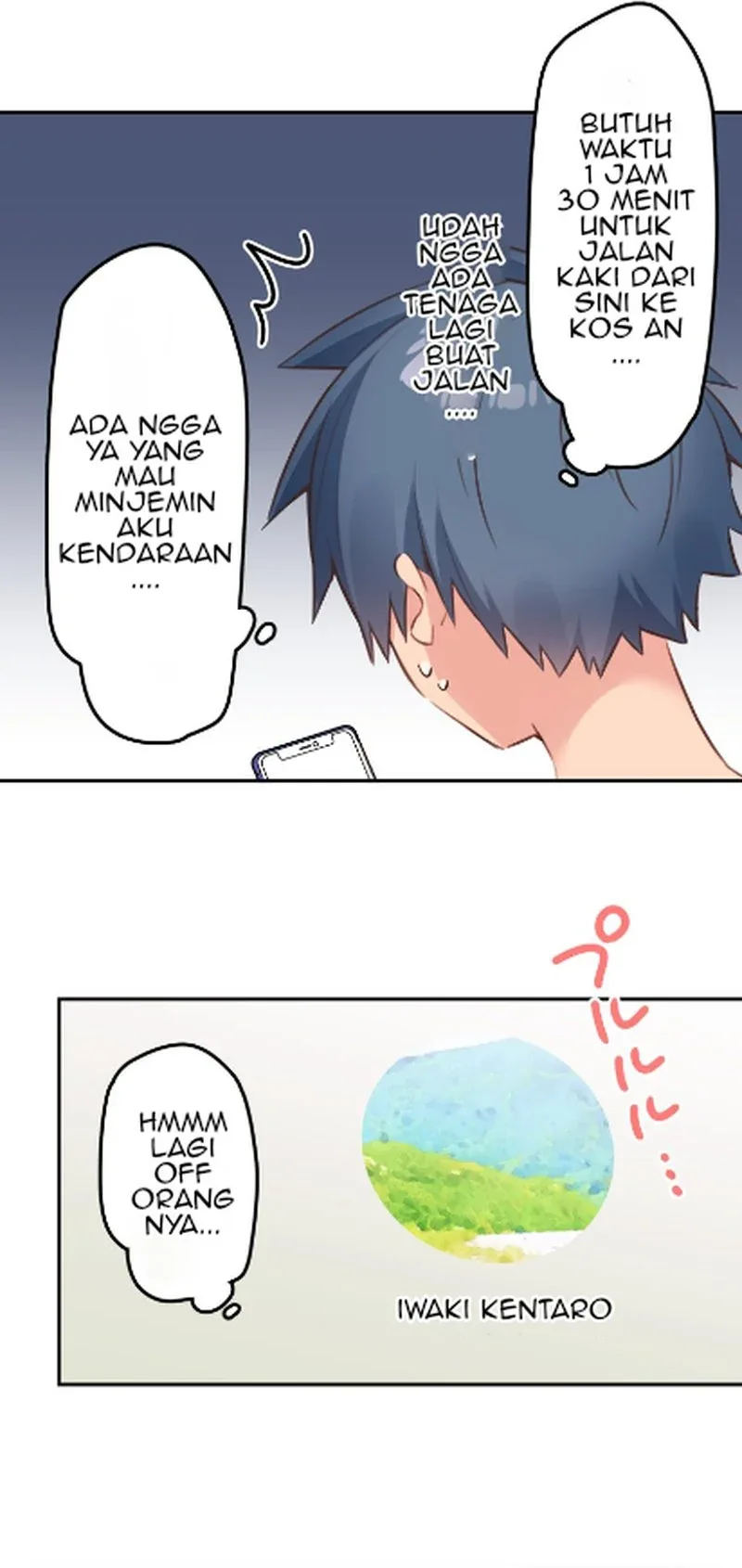 Halaman 34 — Waka-chan Is Flirty Again Chapter 147