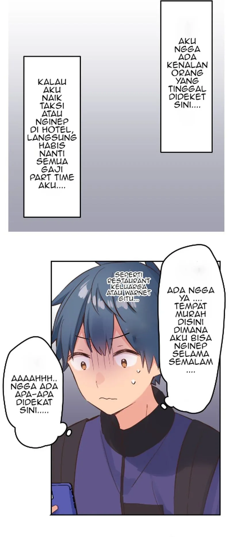Halaman 35 — Waka-chan Is Flirty Again Chapter 147