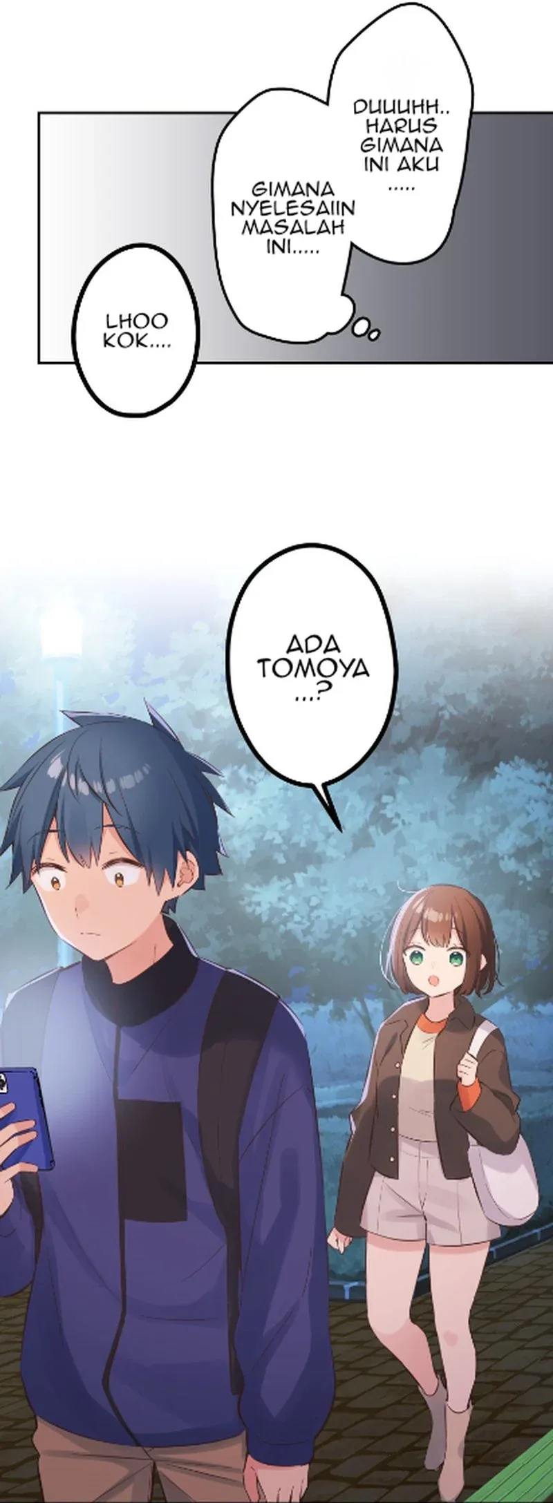 Halaman 36 — Waka-chan Is Flirty Again Chapter 147