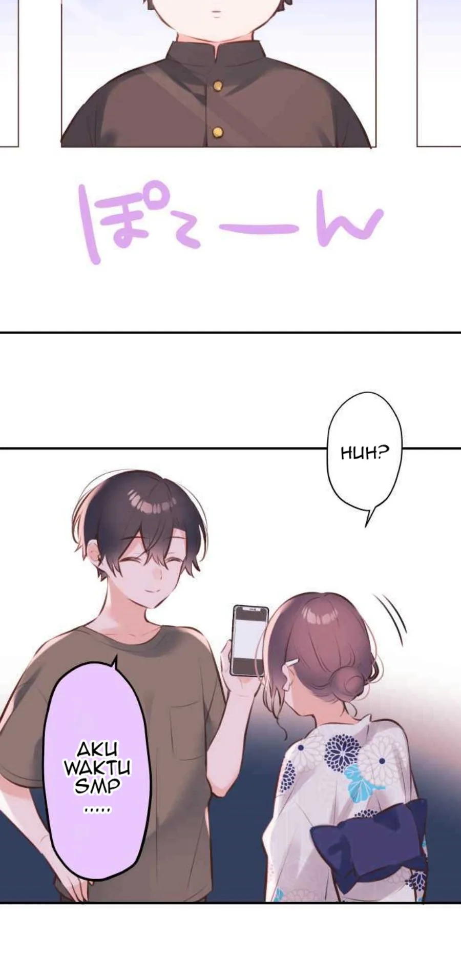 Halaman 13 — Waka-chan Is Flirty Again Chapter 64