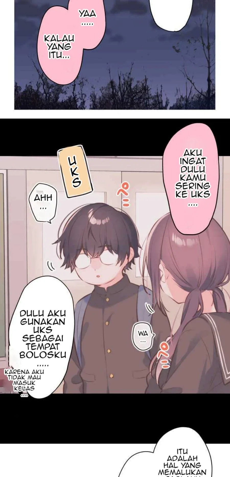 Halaman 15 — Waka-chan Is Flirty Again Chapter 64