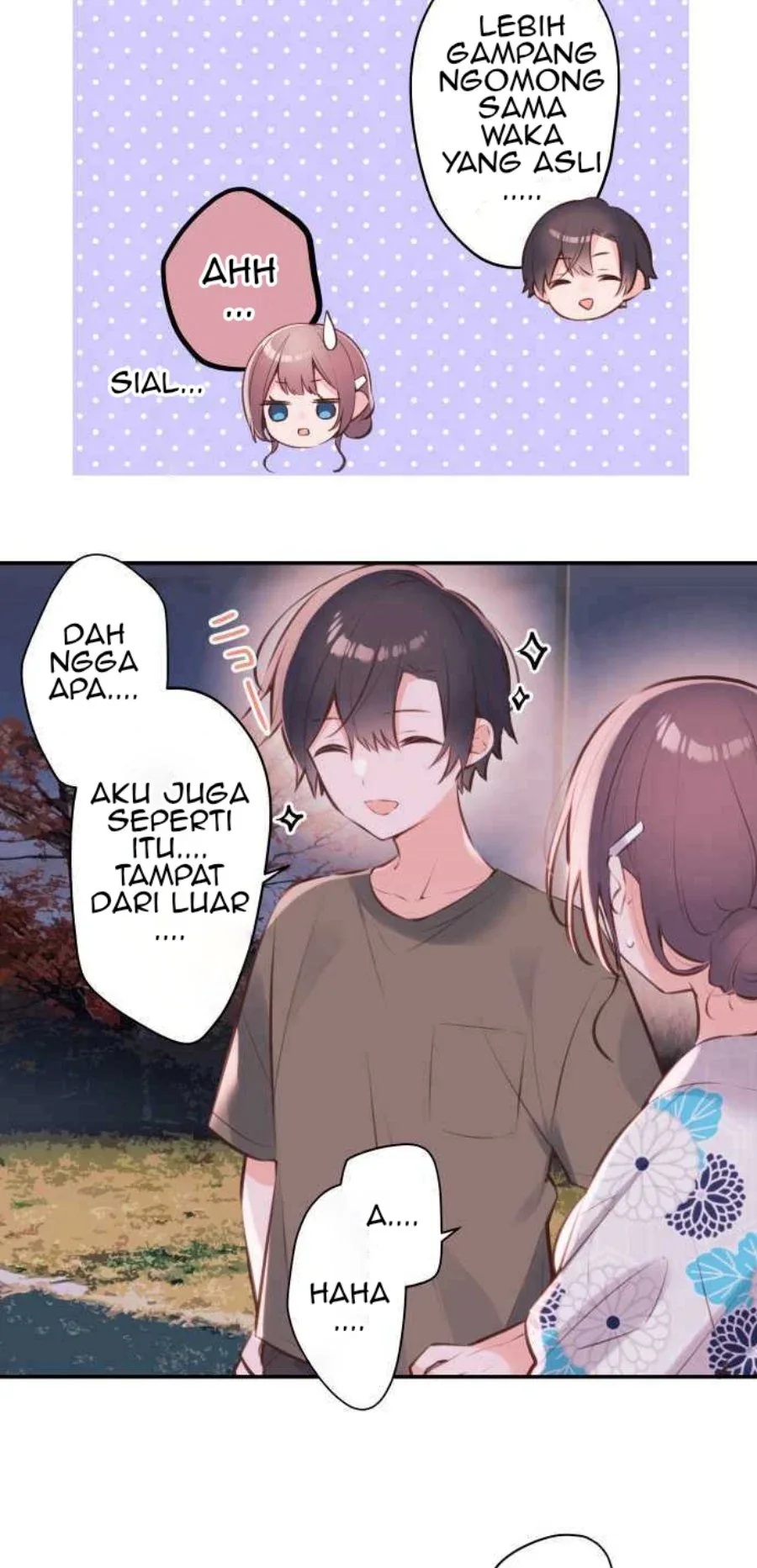 Halaman 21 — Waka-chan Is Flirty Again Chapter 64