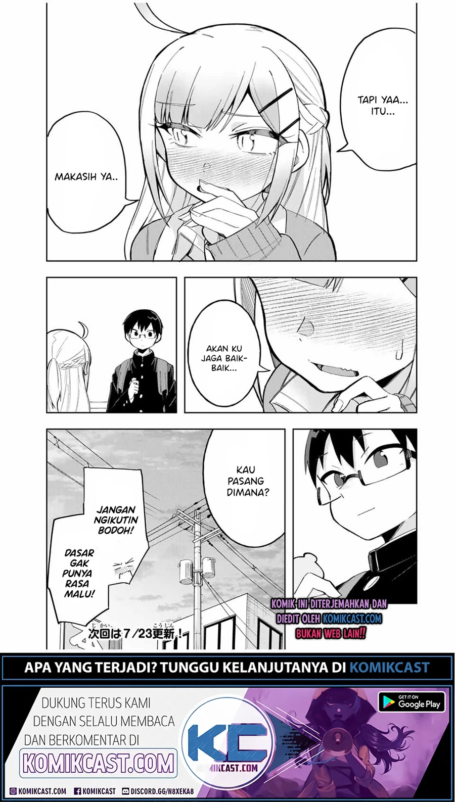 Halaman 18 — Doujima-kun wa Doujinai Chapter 25