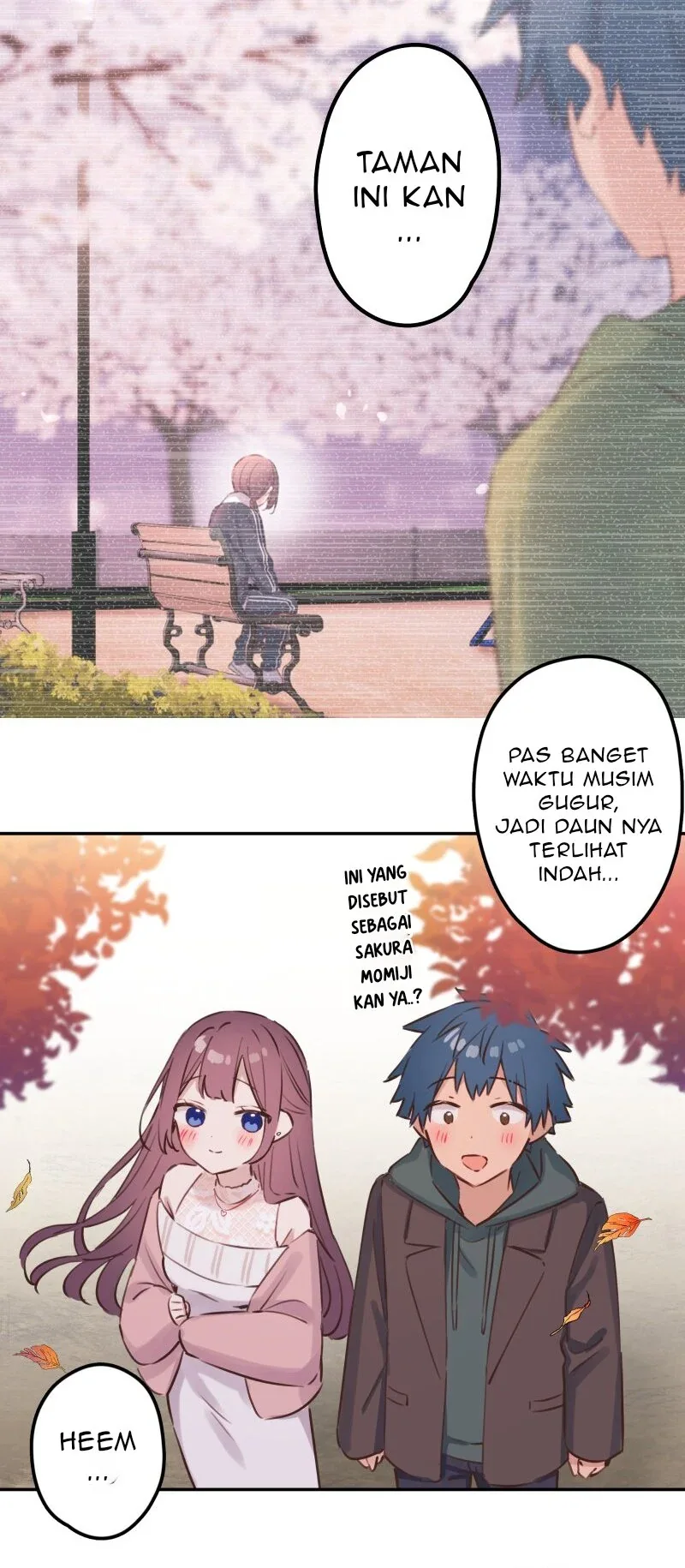 Halaman 11 — Waka-chan Is Flirty Again Chapter 211