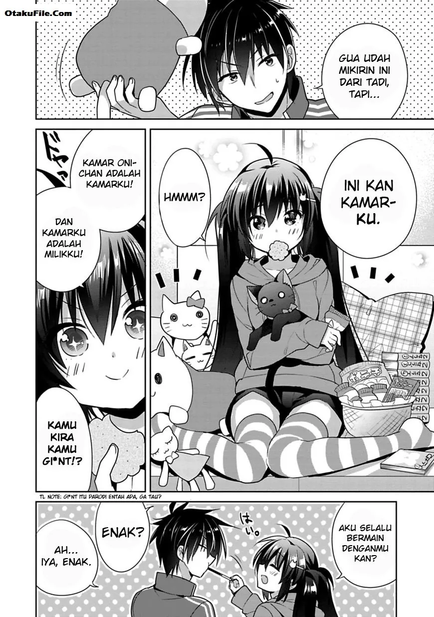 Halaman 5 — Siscon Ani to Brocon Imouto ga Shoujiki ni Nattara Chapter 1