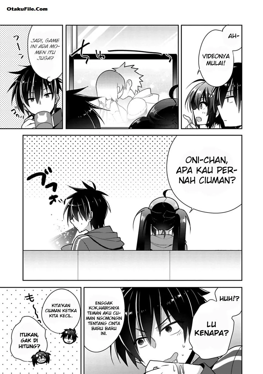 Halaman 6 — Siscon Ani to Brocon Imouto ga Shoujiki ni Nattara Chapter 1