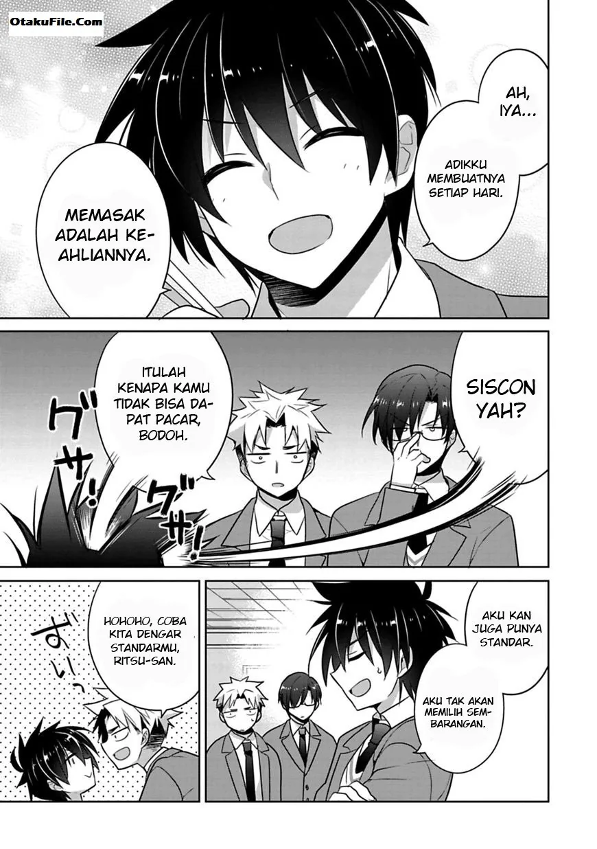 Halaman 11 — Siscon Ani to Brocon Imouto ga Shoujiki ni Nattara Chapter 1
