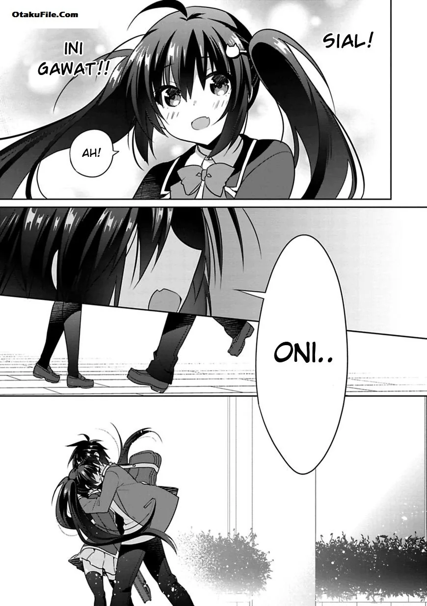 Halaman 27 — Siscon Ani to Brocon Imouto ga Shoujiki ni Nattara Chapter 1