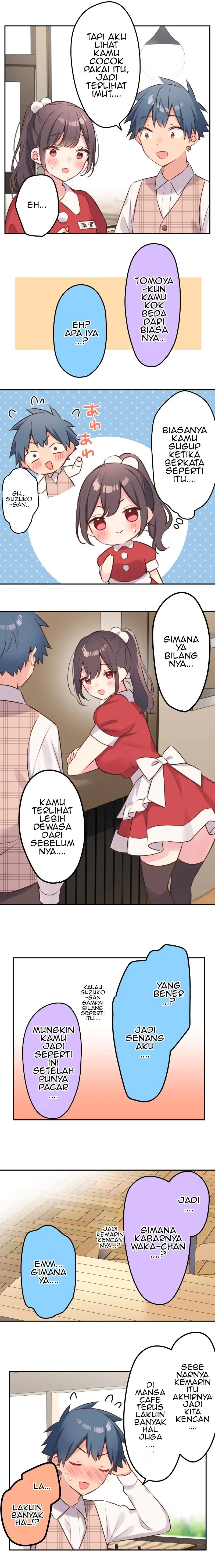 Halaman 3 — Waka-chan Is Flirty Again Chapter 108