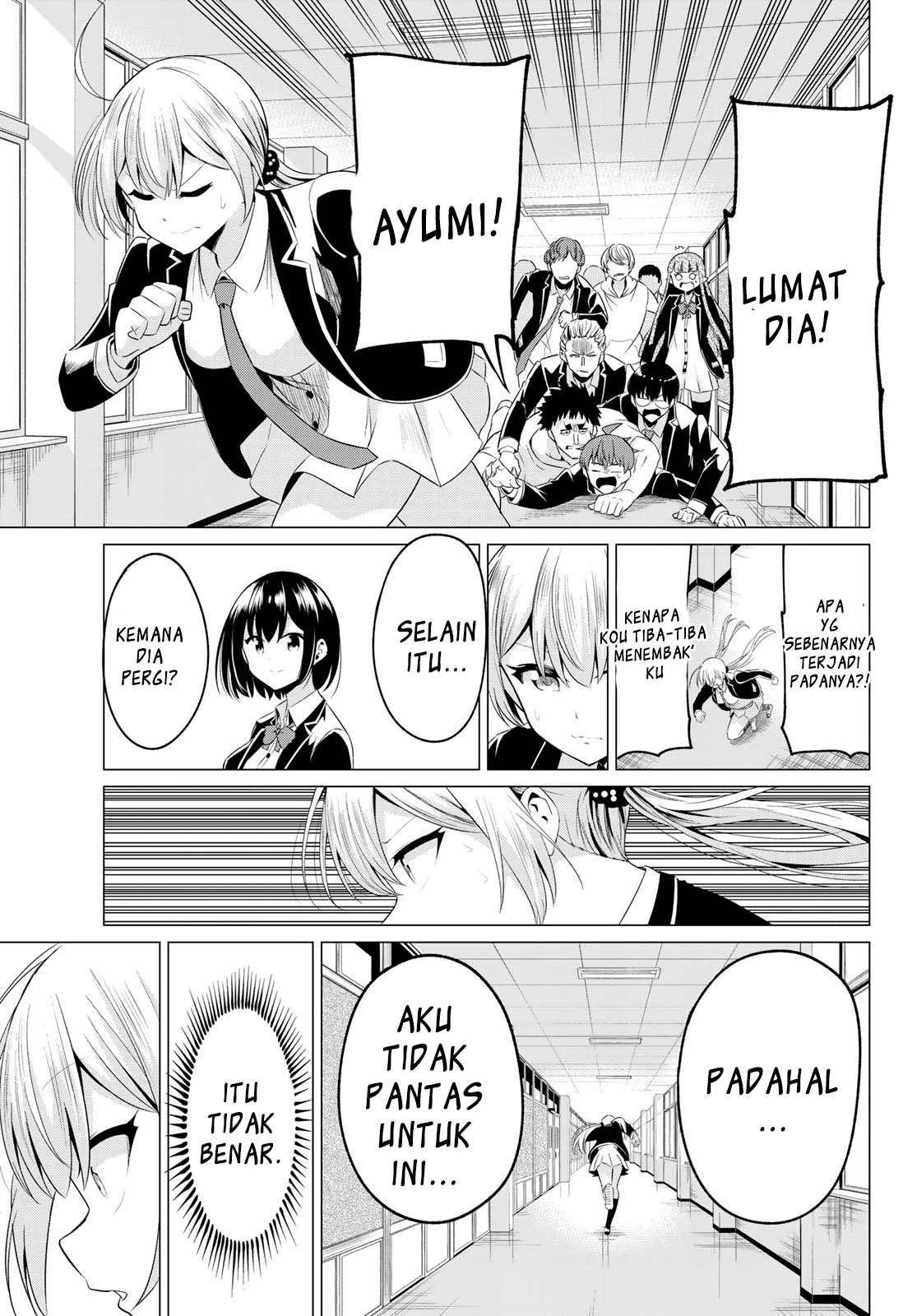 Halaman 8 — Sekai ka Kanojo ka Erabenai Chapter 40