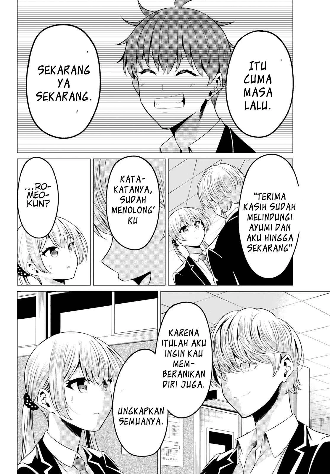 Halaman 10 — Sekai ka Kanojo ka Erabenai Chapter 40