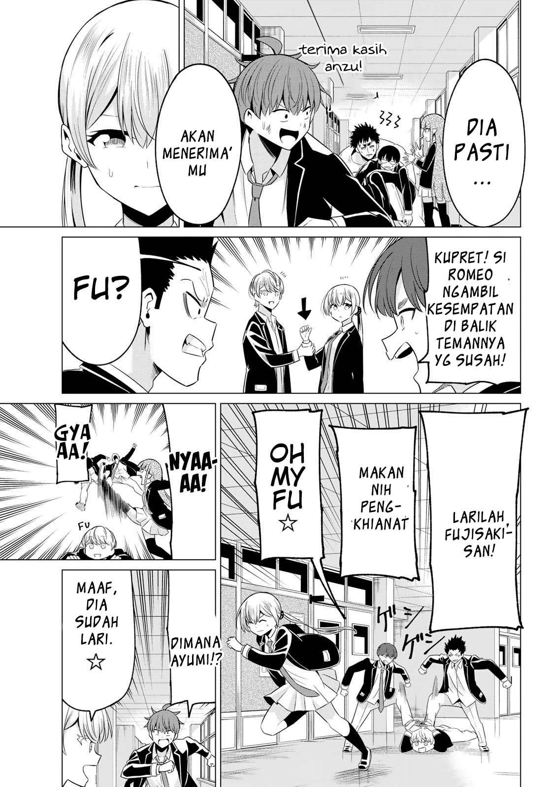 Halaman 11 — Sekai ka Kanojo ka Erabenai Chapter 40