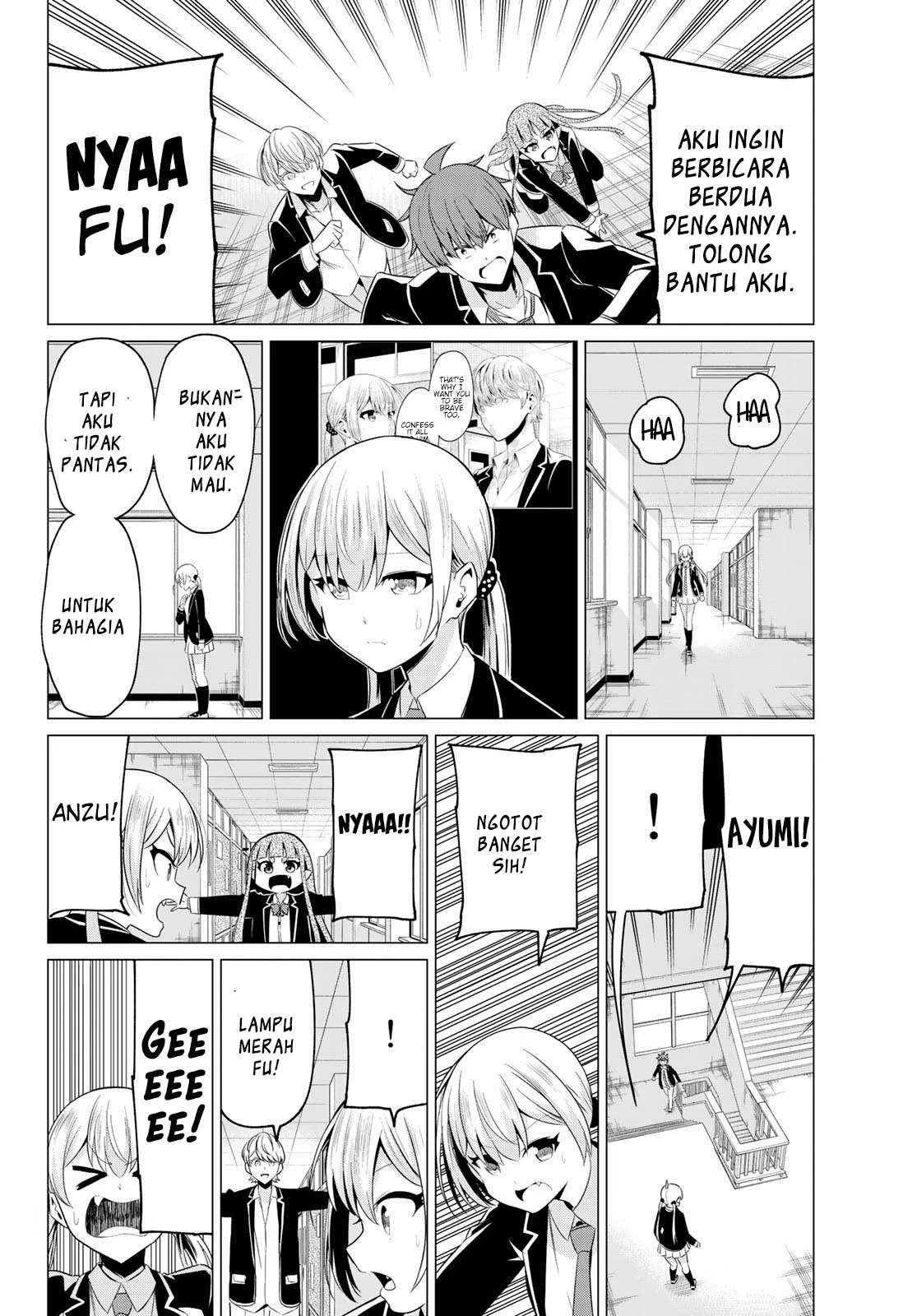 Halaman 12 — Sekai ka Kanojo ka Erabenai Chapter 40