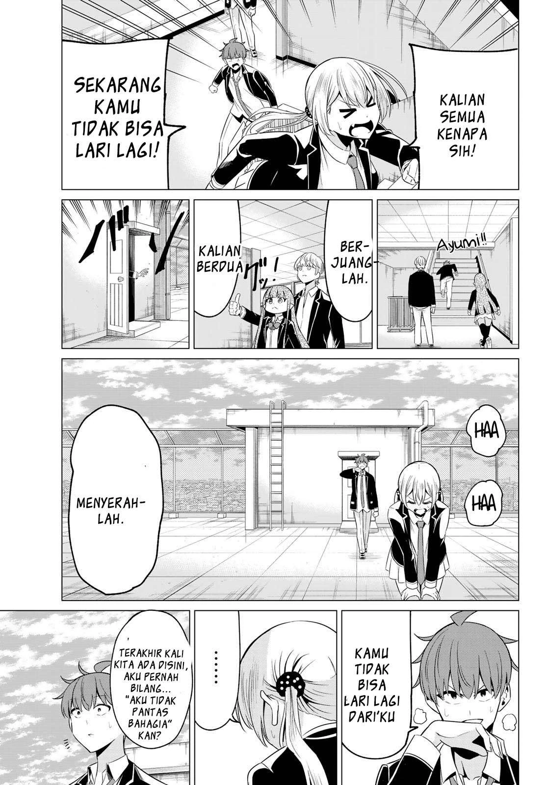Halaman 13 — Sekai ka Kanojo ka Erabenai Chapter 40